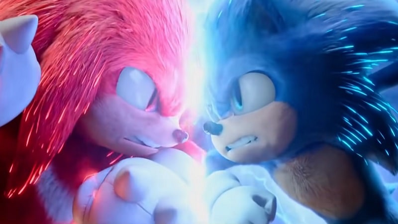 Knuckles et Sonic