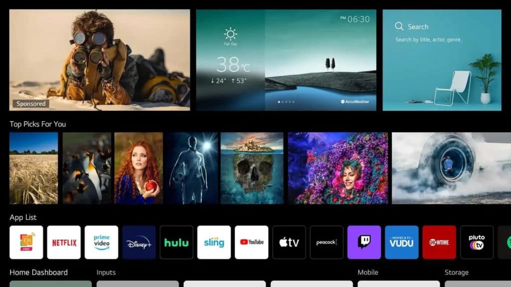 Quel interface pour une TV connectée ?