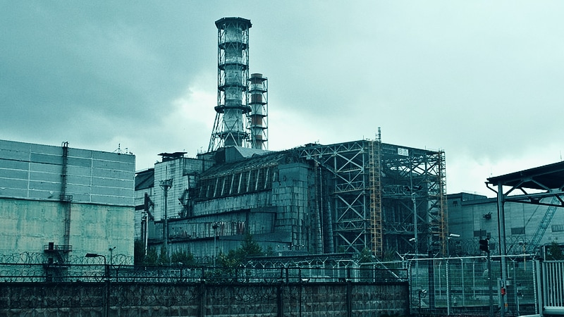 La centrale nucléaire de Tchernobyl - Crédits : Wikimedia