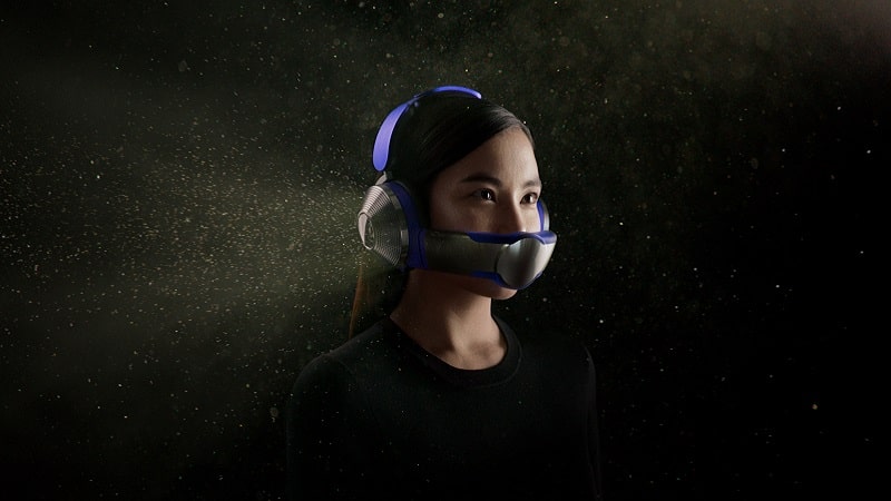 Le casque Dyson Zone purificateur d'air