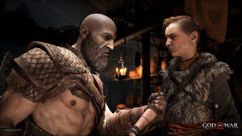 Kratos et Atreus dans God of War