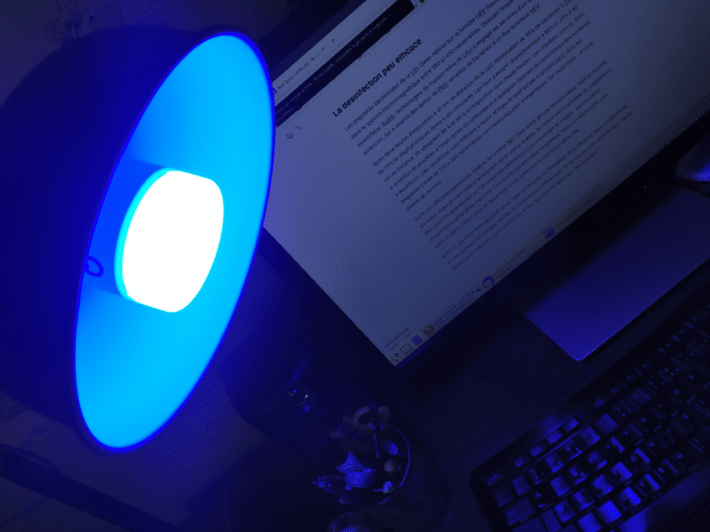 Image 5 : Test Lifx Clean : l'ampoule connectée à lumière bleue pour tout désinfecter, ça marche ?