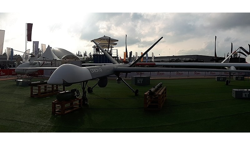 Le drone russe Orion - Crédits : Wikimedia