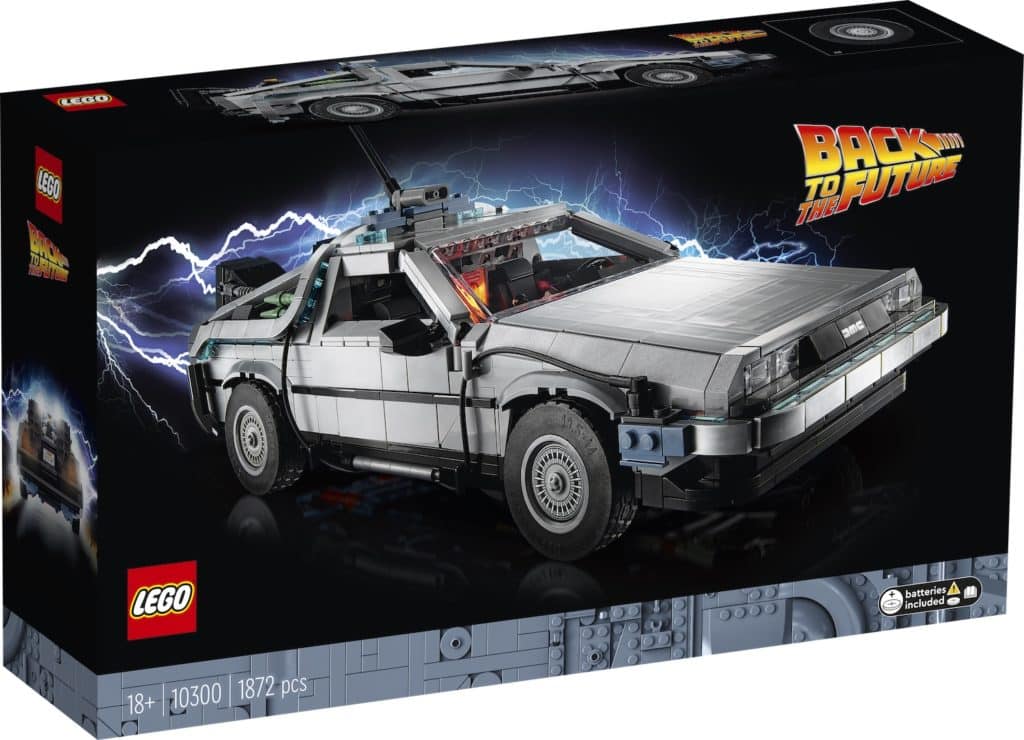 Image 1 : LEGO : la DeLorean pour adutles de Retour vers le Futur sort dans quelques jours !