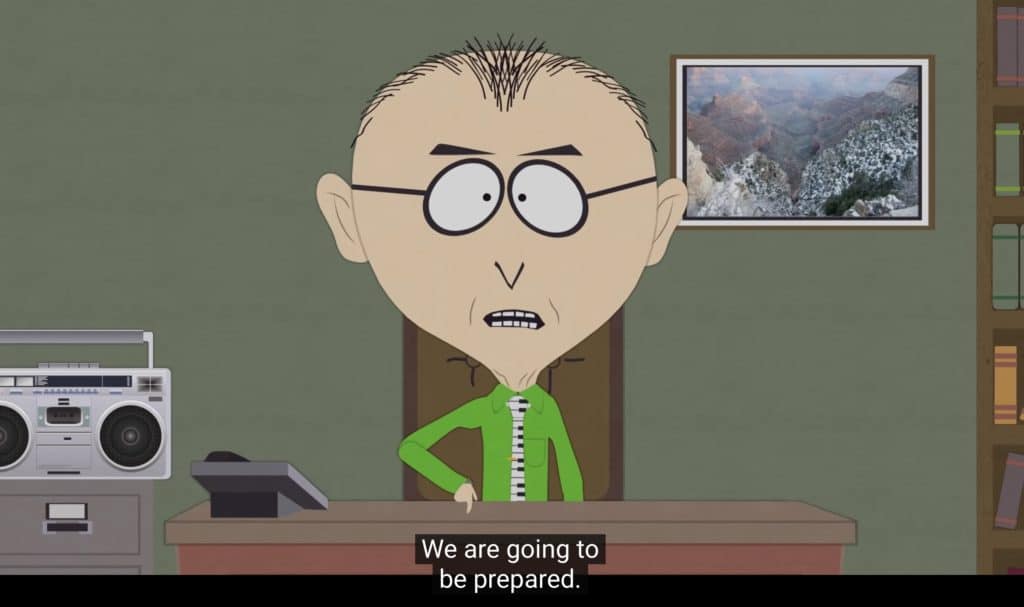Il n'aura pas fallu longtemps pour que South Park fasse référence à la guerre en Ukraine