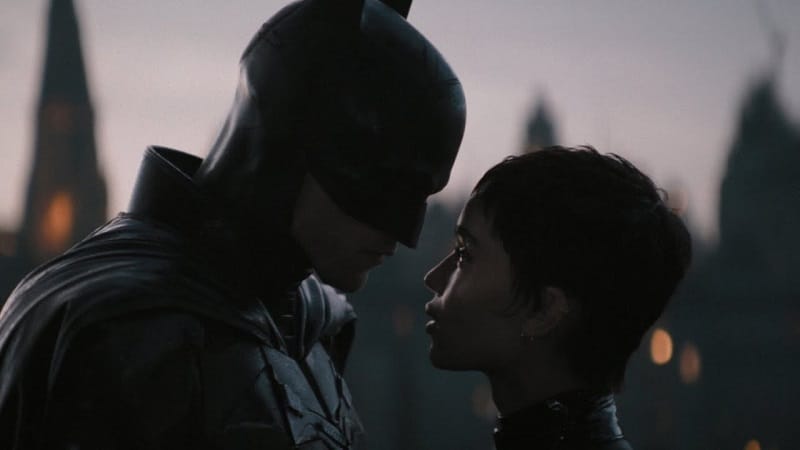 Batman et Catwoman dans The Batman