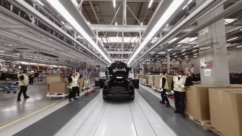 La Gigafactory de Tesla à Berlin