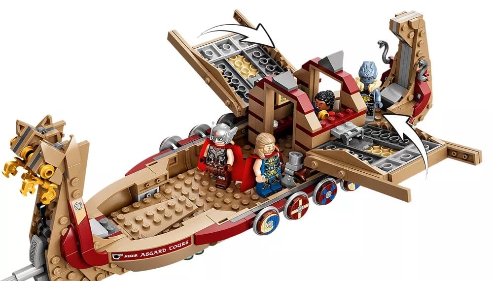Image 1 : LEGO Marvel : le set Thor 4 se dévoile avec Gorr et Mighty Thor