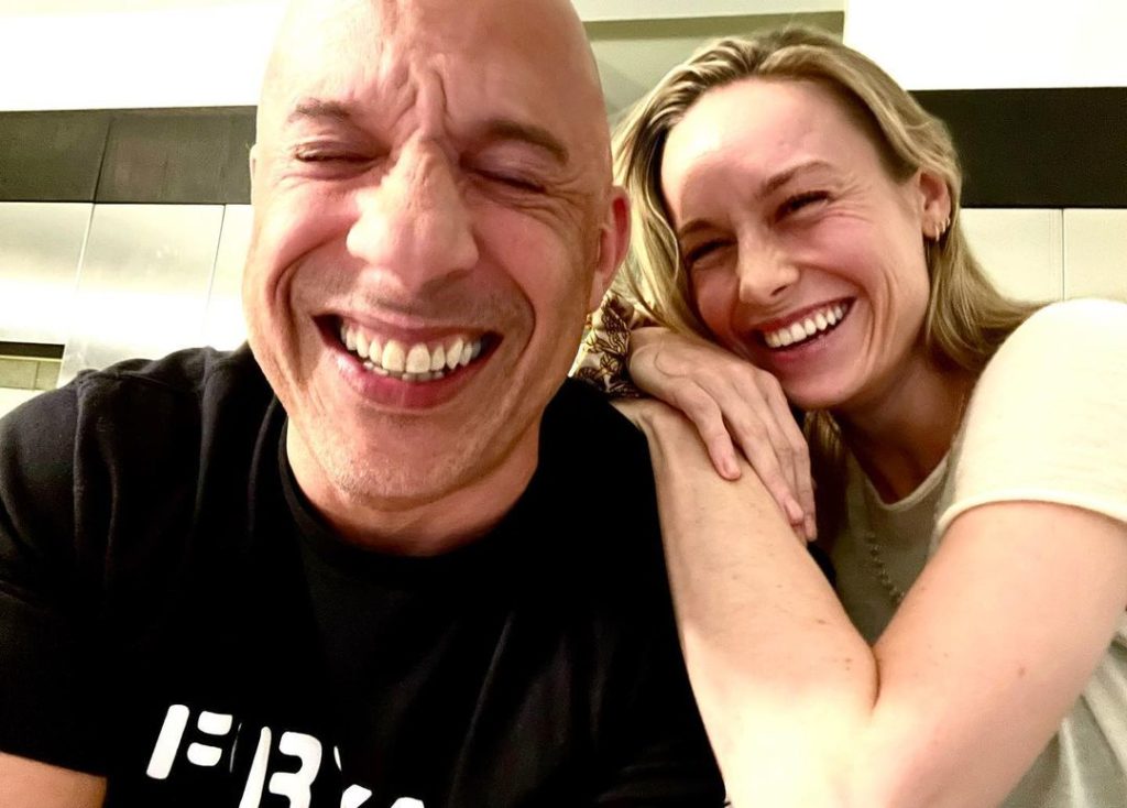 Vin Diesel et Brie Larson, complices