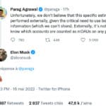 Elon Musk se moque du boss de Twitter avec… un emoji crotte
