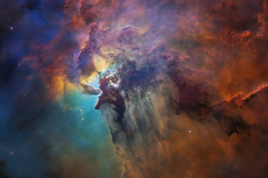 Nébuleuse de la Lagune © NASA, ESA, STScI