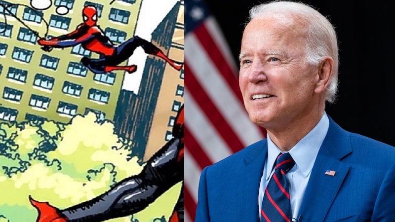 marvel joe biden spider man 1