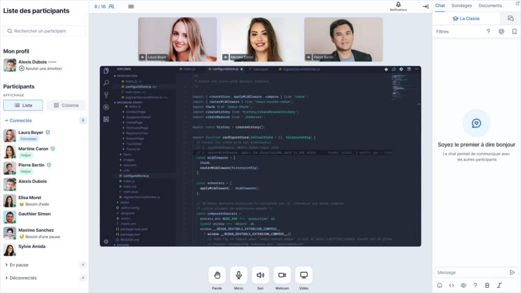 Picture 2: The clock, the most effective solution to change jobs and become a web developer