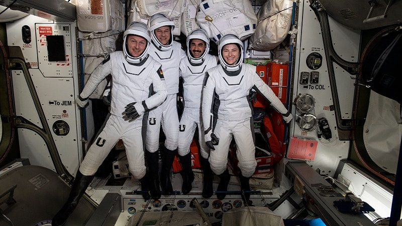 L'équipage de la mission Crew-3