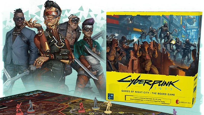 Cyberpunk 2077 : Gangs of Night City - Crédit : CMON Games