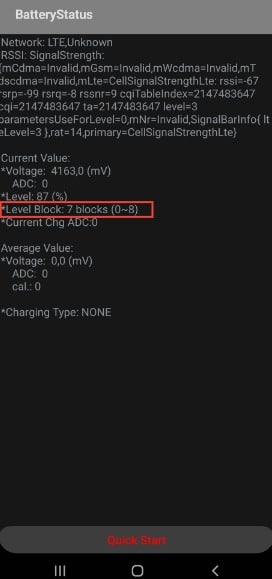 Image 2 : Android : ce menu caché vous révélera l'état de santé de votre batterie