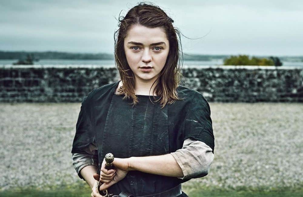 Maisie Williams (Arya Stark) dans Game of Thrones © HBO
