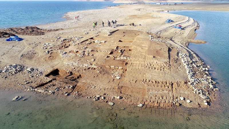 Les ruines de la ville vieille de 3 400 ans en Irak