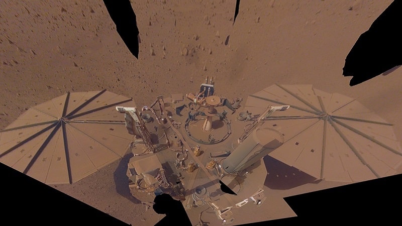 Le dernier selfie d'InSight sur Mars