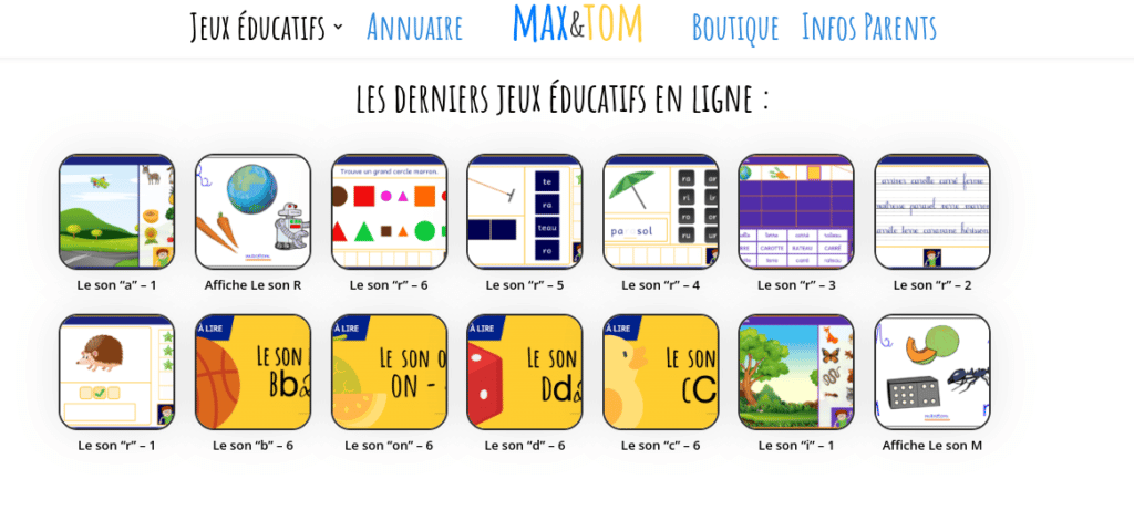 Sites éducatifs pour le préscolaire et le primaire - Livres numériques