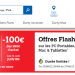 Soldes Fnac/Darty : jusqu’à 100 € offerts sur vos commandes !