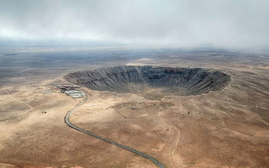 Le Meteor Crater en Arizona © anderm, Fotolia 