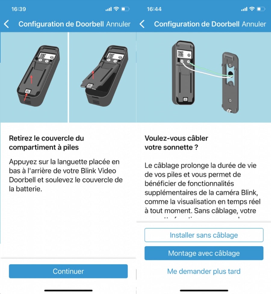 Remplacement de la pile d'une sonnette Ring - Tutoriel de