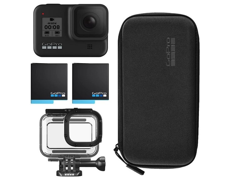 Image 1 : La GoPro HERO8 Black avec ses accessoires est à 279 €