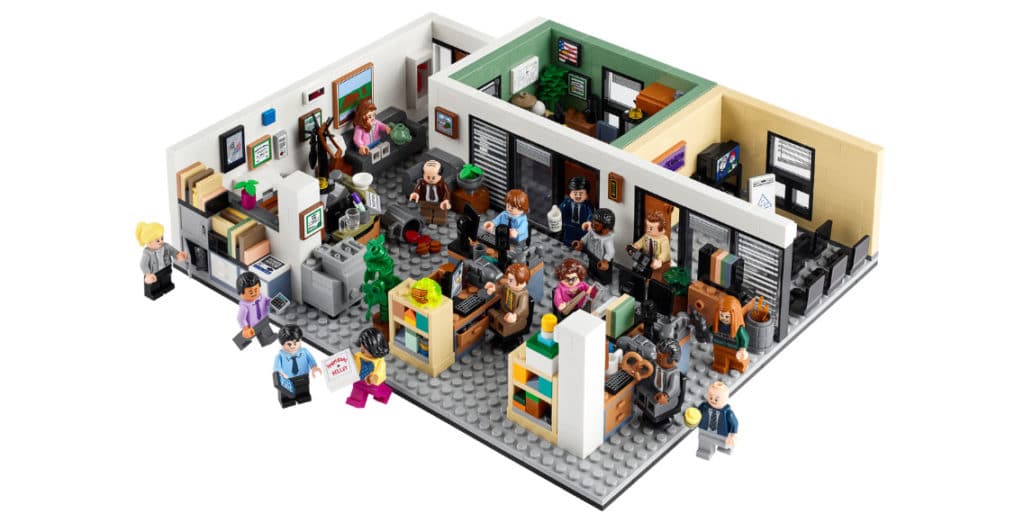 Image 1 : LEGO : la série The Office mise à l'honneur dans un set de 1164 pièces