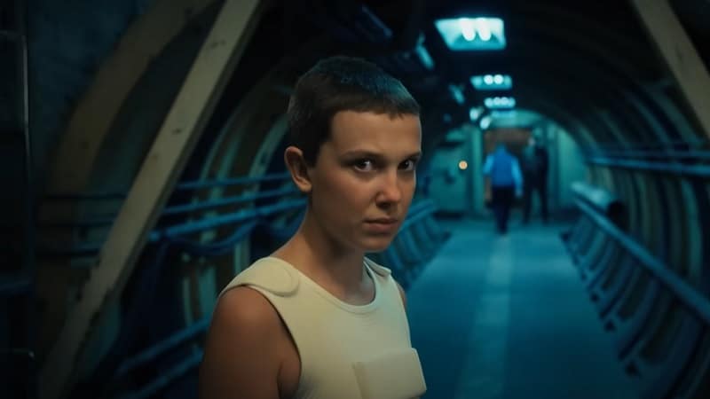 Eleven (Millie Bobby Brown) dans la saison 4 de Stranger Things