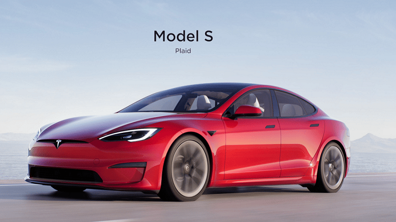 La Model S Plaid