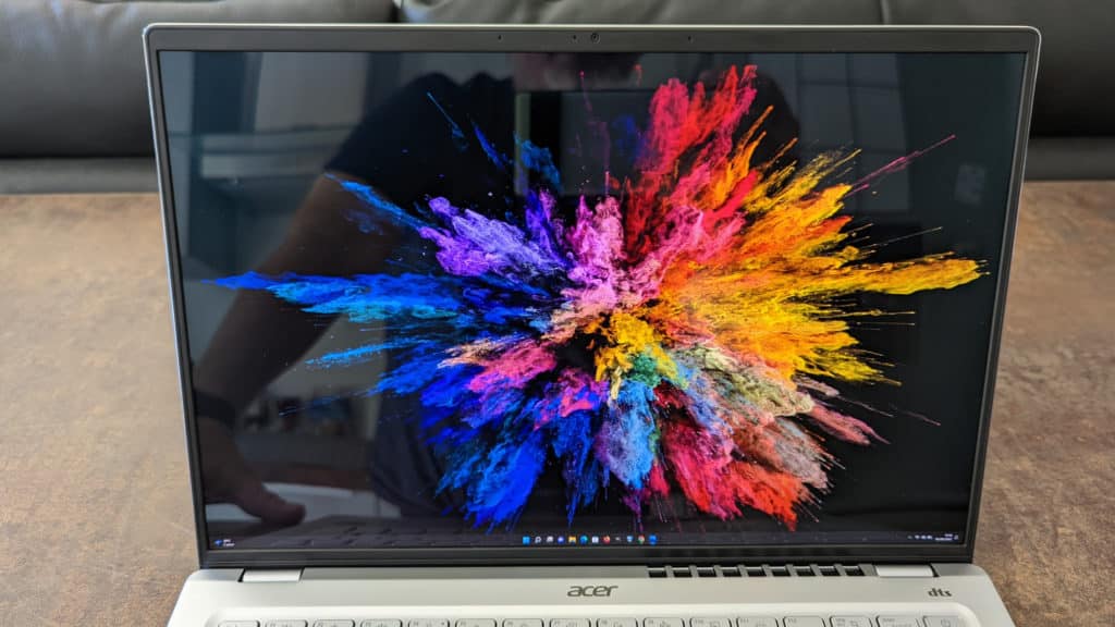 Image 16 : Test Acer Swift 3 OLED : un ultrabook performant, endurant et doté d'un écran radieux