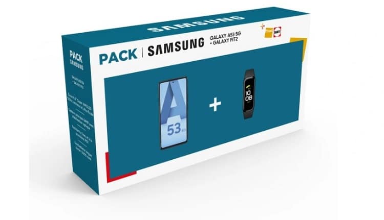 Image 1 : Samsung Galaxy A53 et Galaxy Fit2 passent à 429 € chez Darty