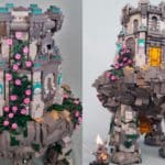 LEGO : il recrée le mausolée ambulant d’Elden Ring avec 6000 pièces