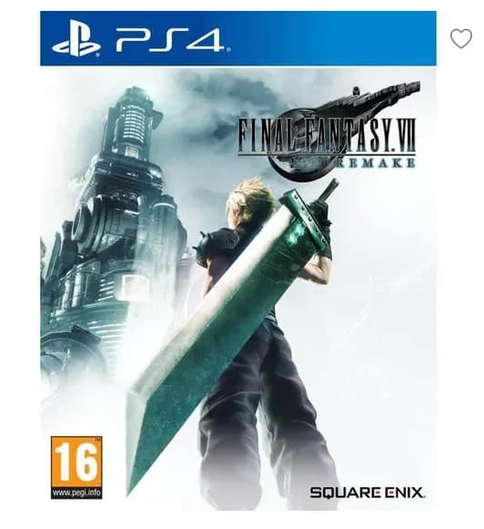 Image 1 : Final Fantasy VII PS4 est à moins de 20 €