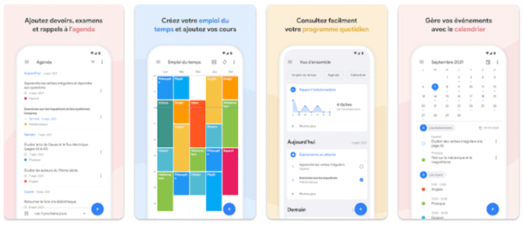Les meilleures applications pour organiser sa rentrée scolaire