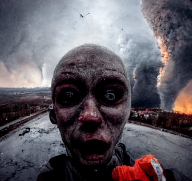 Image 5 : Voici les derniers selfies avant la fin du monde
