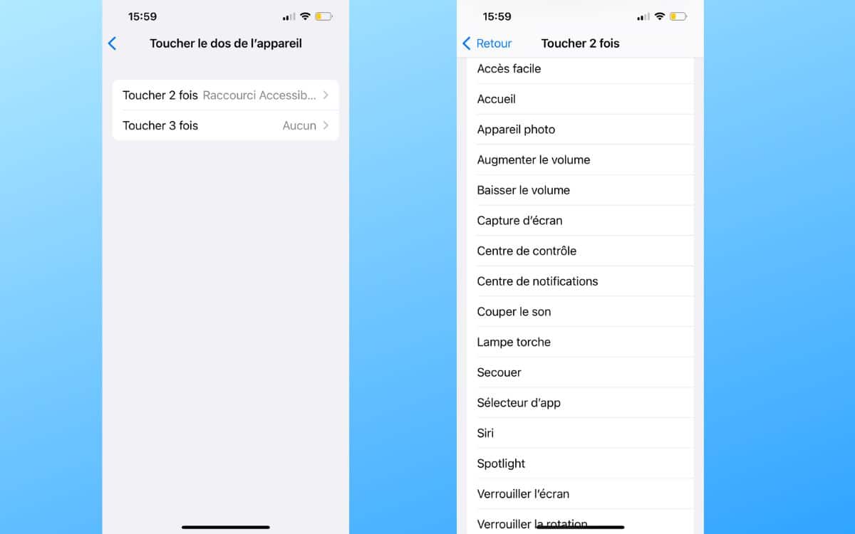 iPhone : comment transformer le logo Apple en bouton