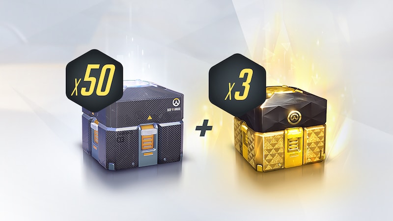 Les loot boxes d'Overwatch