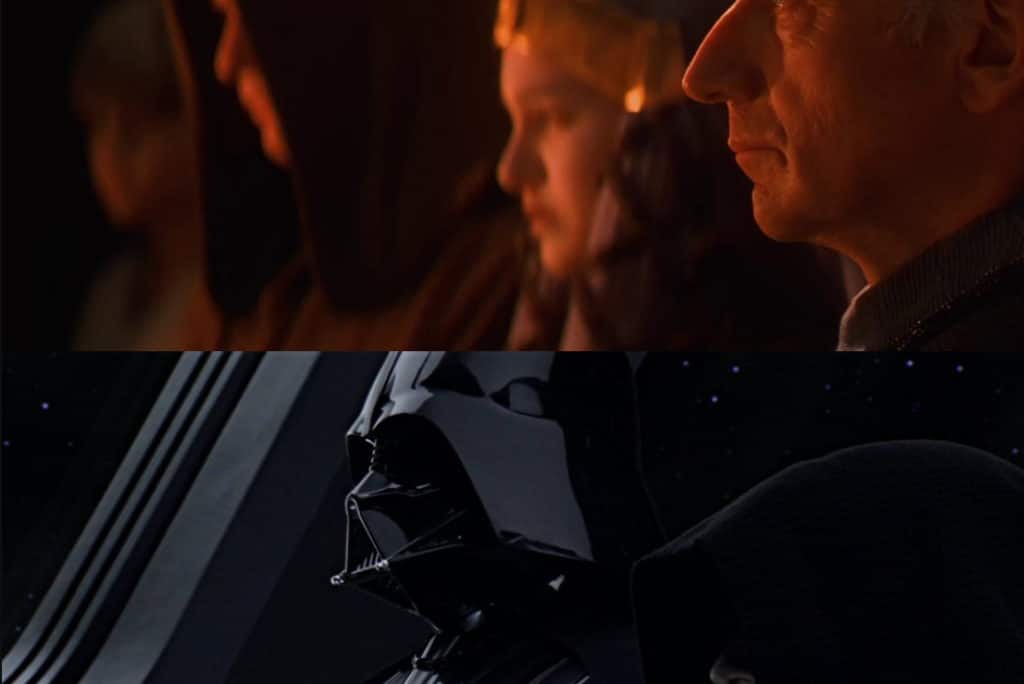Image 1 : Star Wars : connaissez-vous ce parallèle subtil entre l'épisode I et III ?