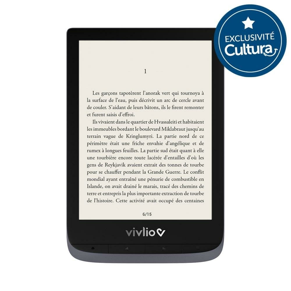 Image 1 : Cultura propose la liseuse Vivlio Touch Lux 5 à moins de 110€ pour la rentrée scolaire