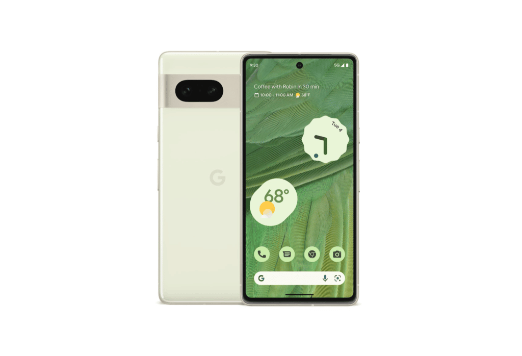 L'écran du Pixel 7