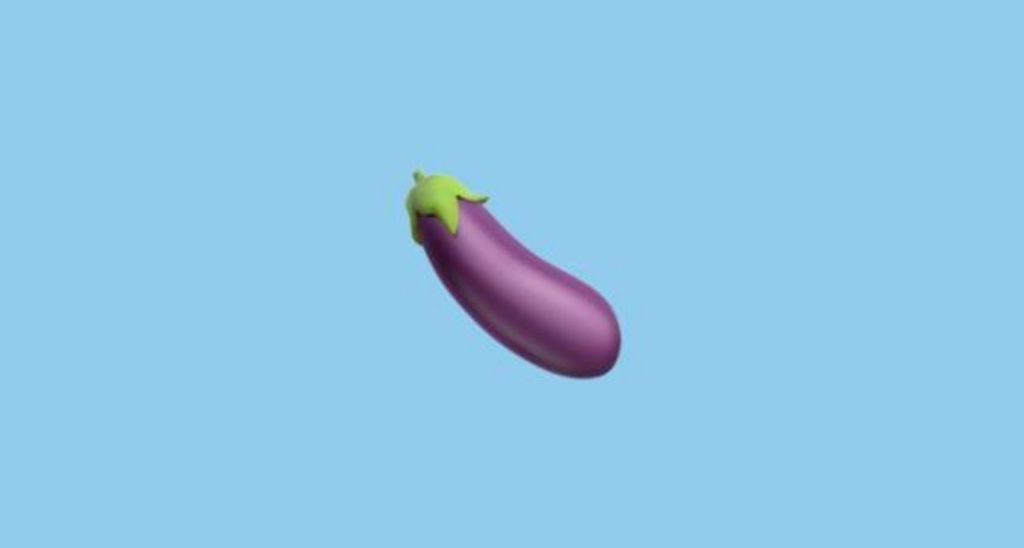 Émoji aubergine