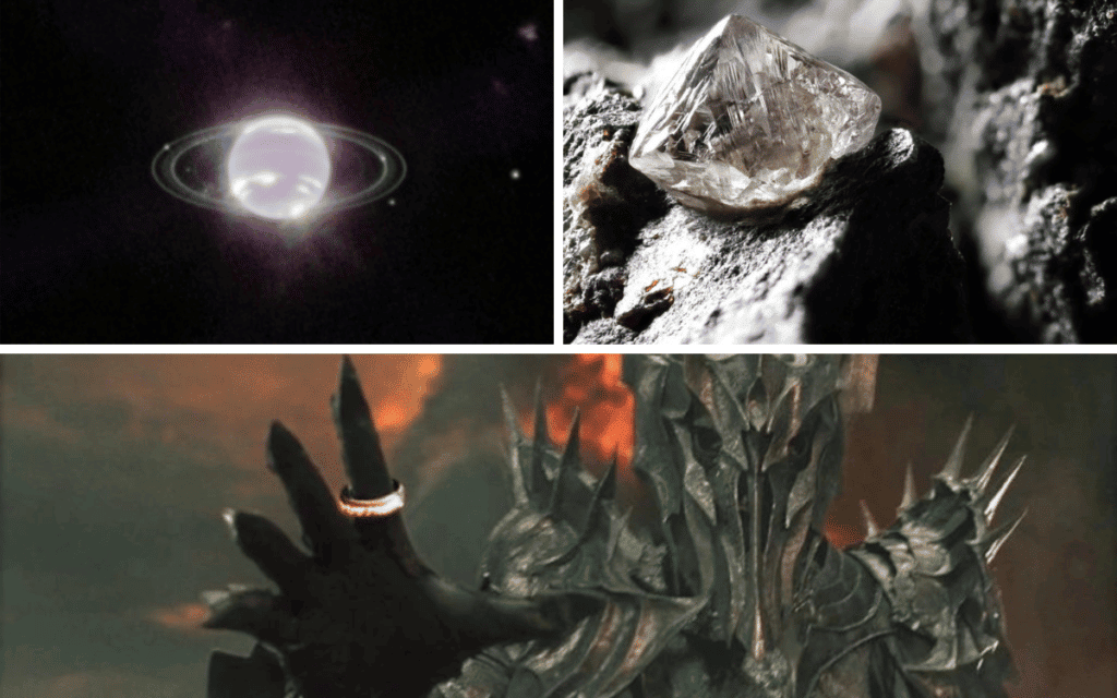 Image 1 : Une sublime photo de Neptune, un minéral plus solide que le diamant, tous les méchants inspirés de Sauron : c'est le récap