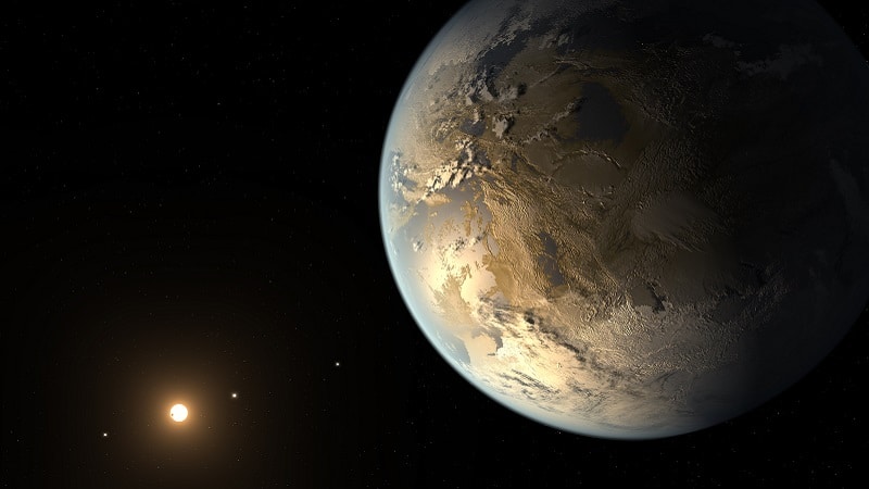 Représentation de Kepler-186f