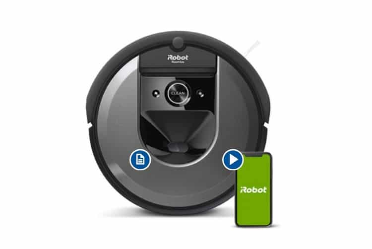 Image 1 : L'iRobot Roomba I7 Noir bénéficie d'une remise de 45%