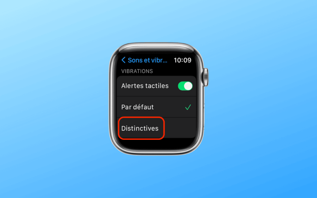 Gérer les alertes tactiles de l’Apple Watch