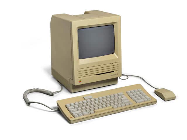 Le Macintosh SE utilisé par Steve Jobs