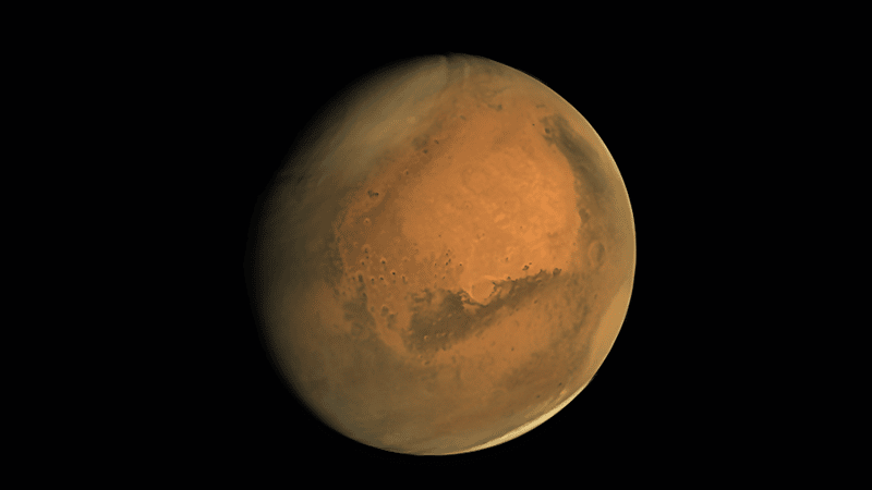 La planète Mars vue par la sonde indienne Mangalyaan