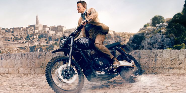 no time to die james bond daniel craig motorcycle